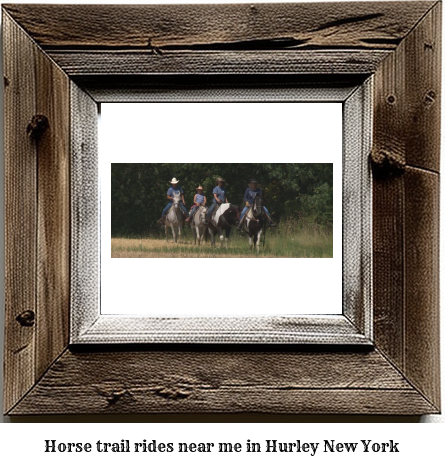 horse trail rides near me in Hurley, New York